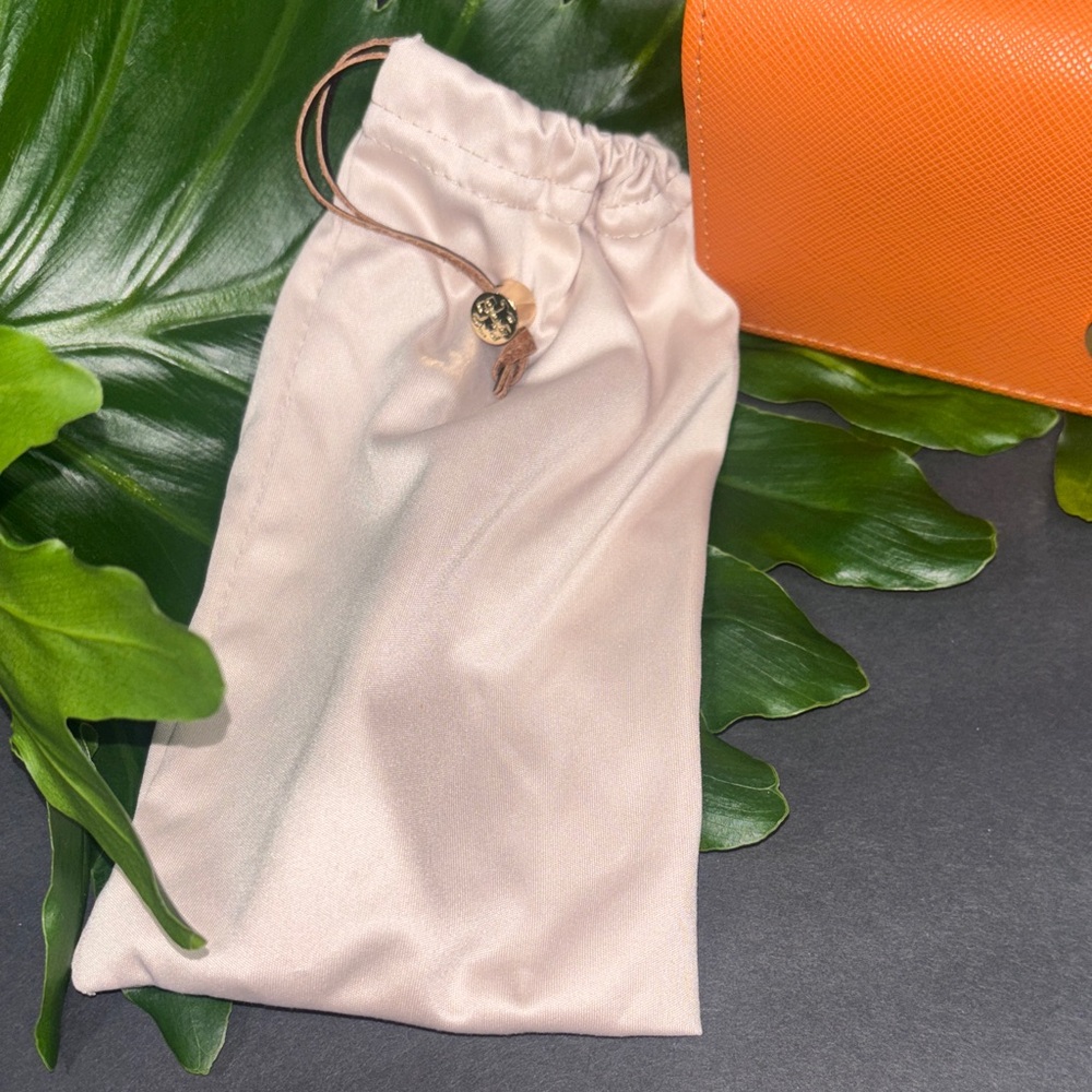 Tory Burch Orange Sunglasses Case - Picture 12 of 16